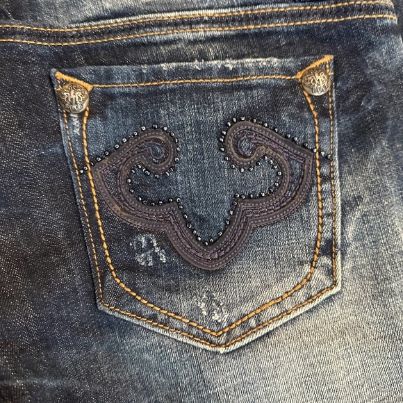 Women’s BeRock for Express Skinny Jeans  Size 8 - Picture 3 of 4